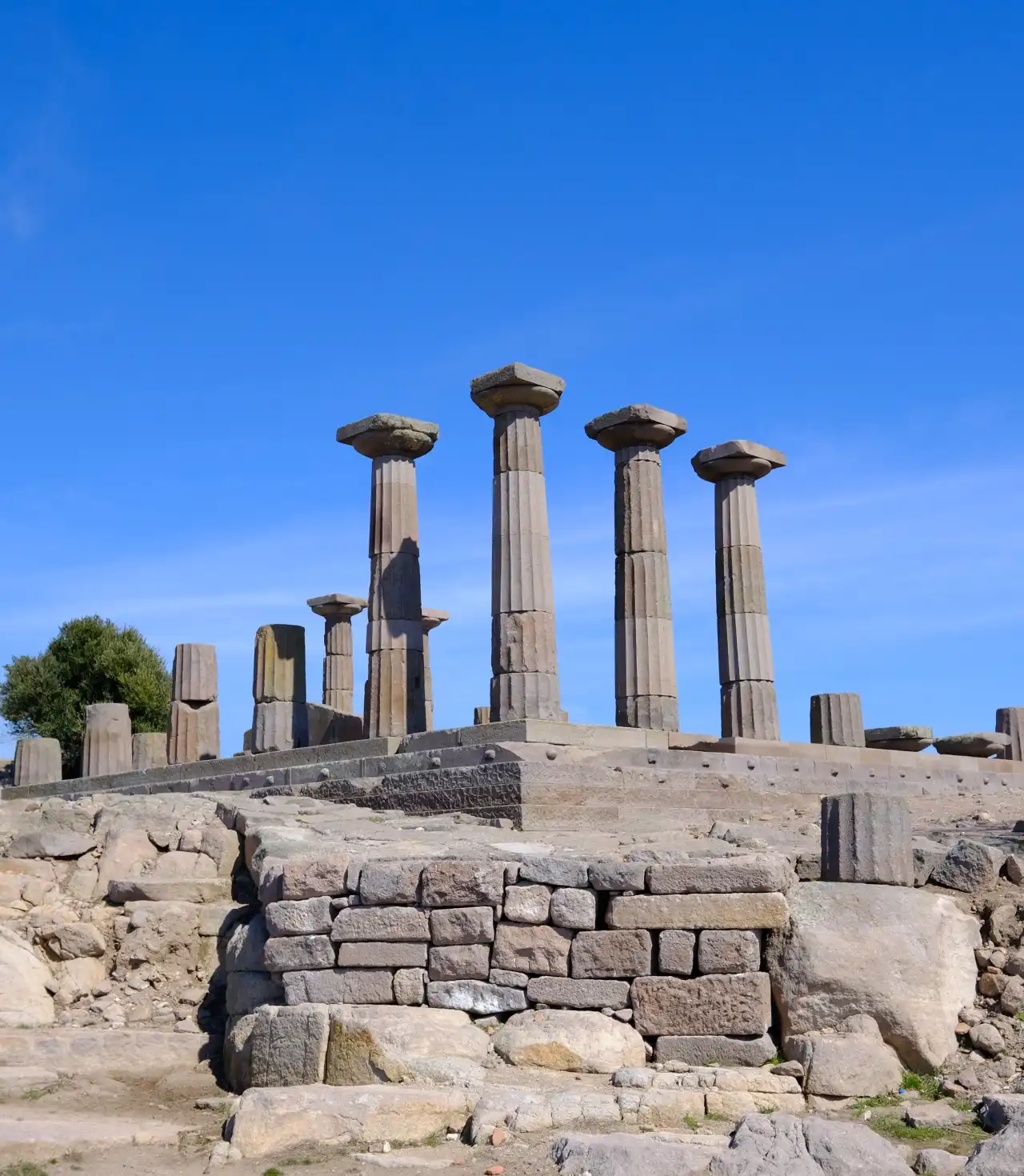 Kaz Dağları'nda Trekking Sütunlar ve Gökyüzü