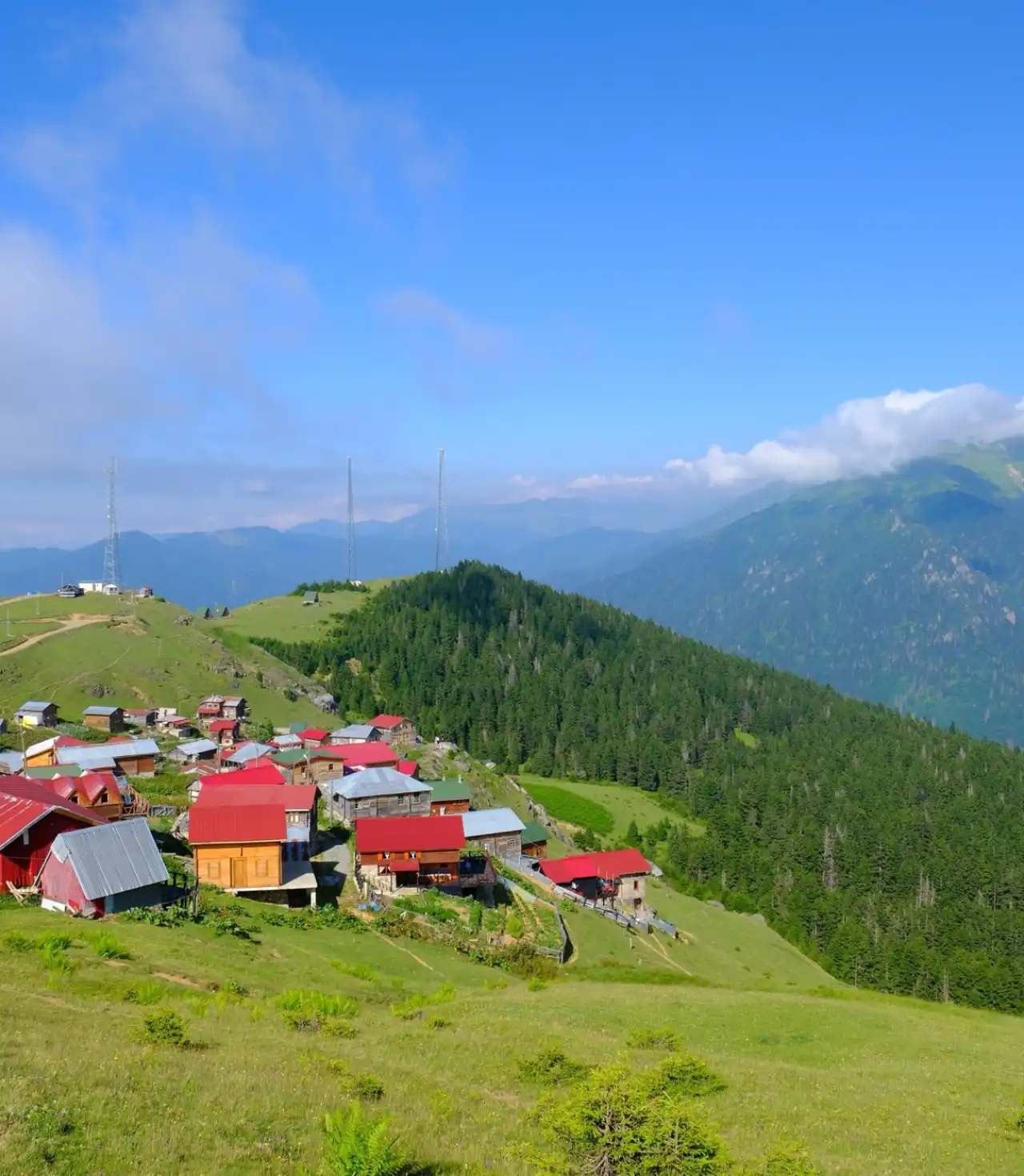 Gito Yaylası Manzarası en güzel yaylalardan
