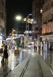 Şehrin Gece Hali - Beyoğlu Galata Pera