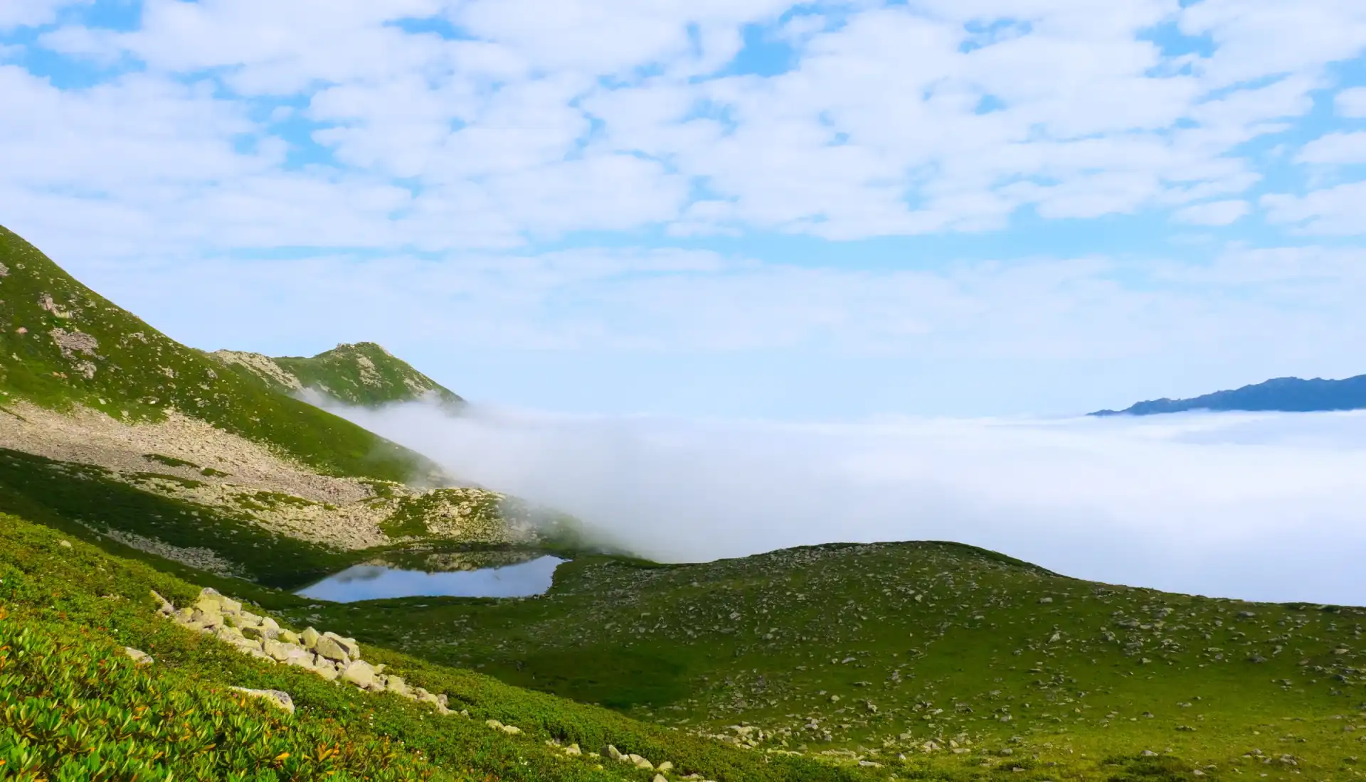 Yayla ve göllere orta seviyeli yürüyüşler