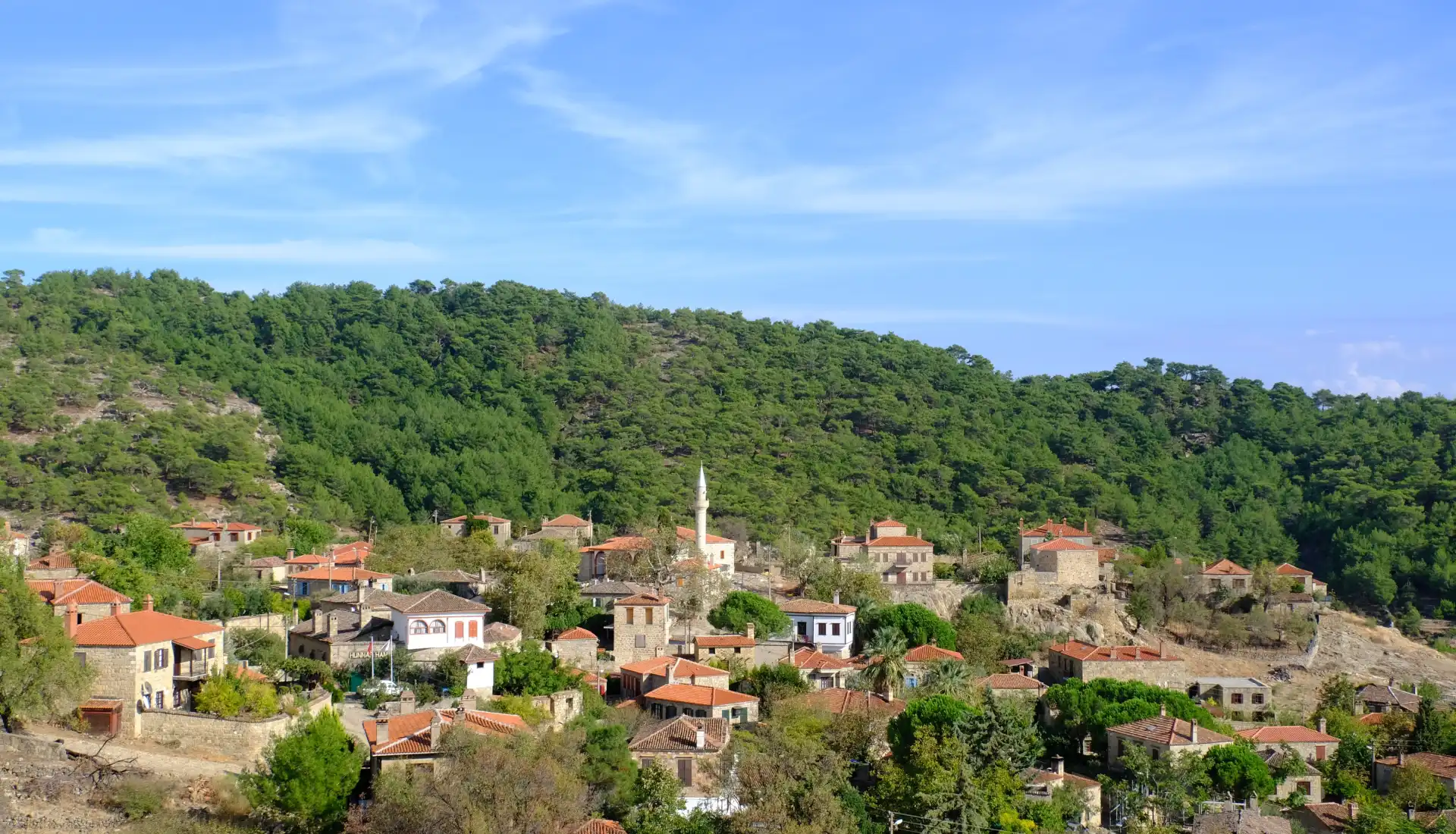 Kaz Dağları'nda Trekking Turu Köy Manzarası