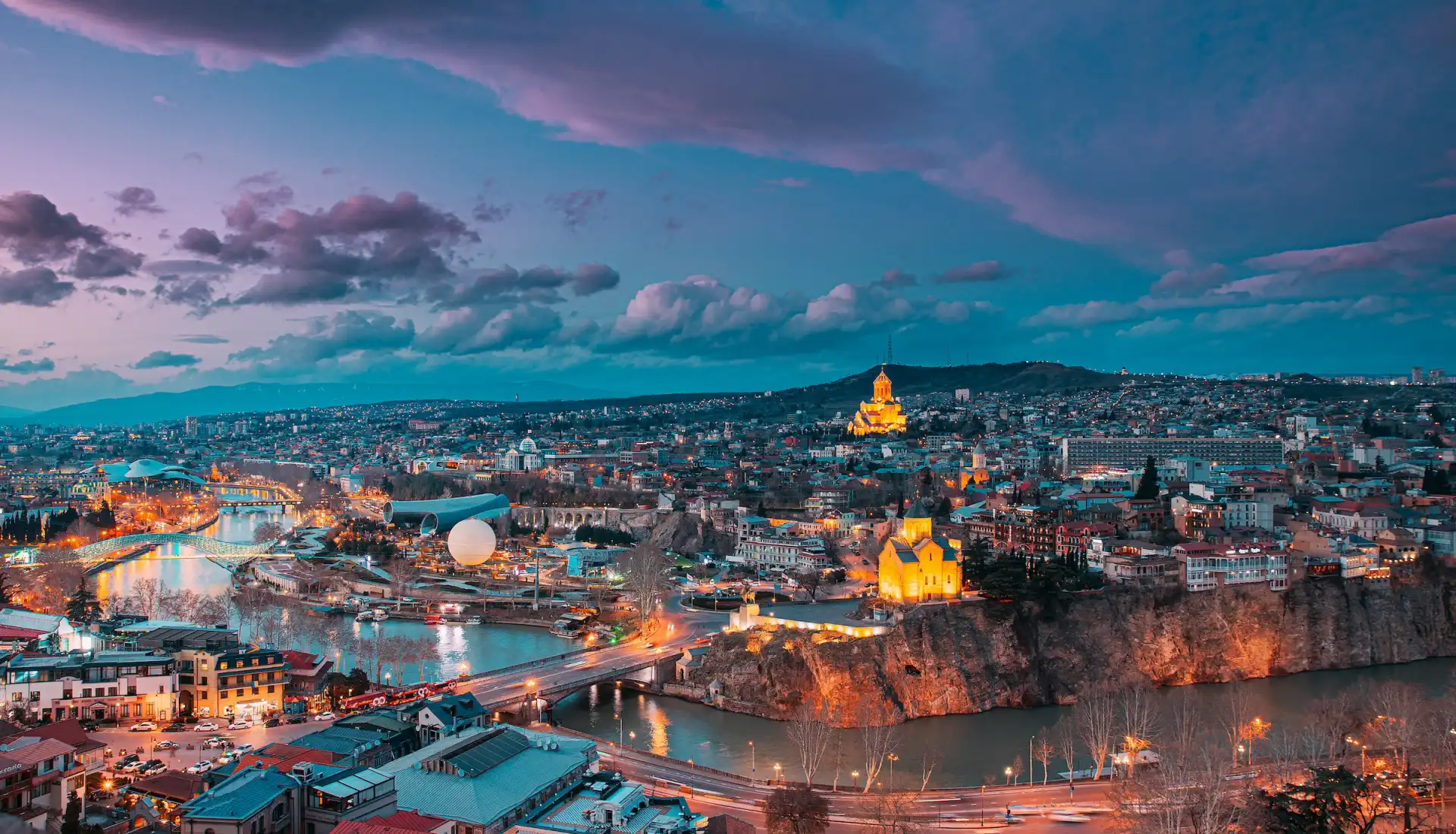 Gürcistan Şehir Manzarası