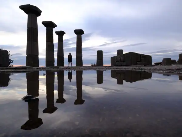 Kaz Dağları'nda Trekking Sütunlar