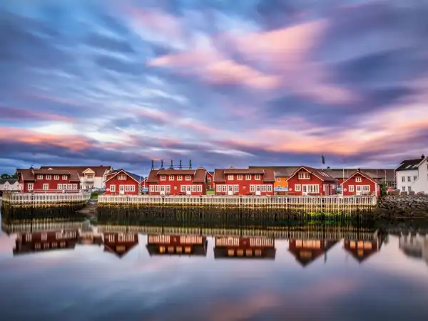 Kuzeyin Rüya Adaları 3: Norveç Lofoten Adaları Turu Su kıyısı evleri