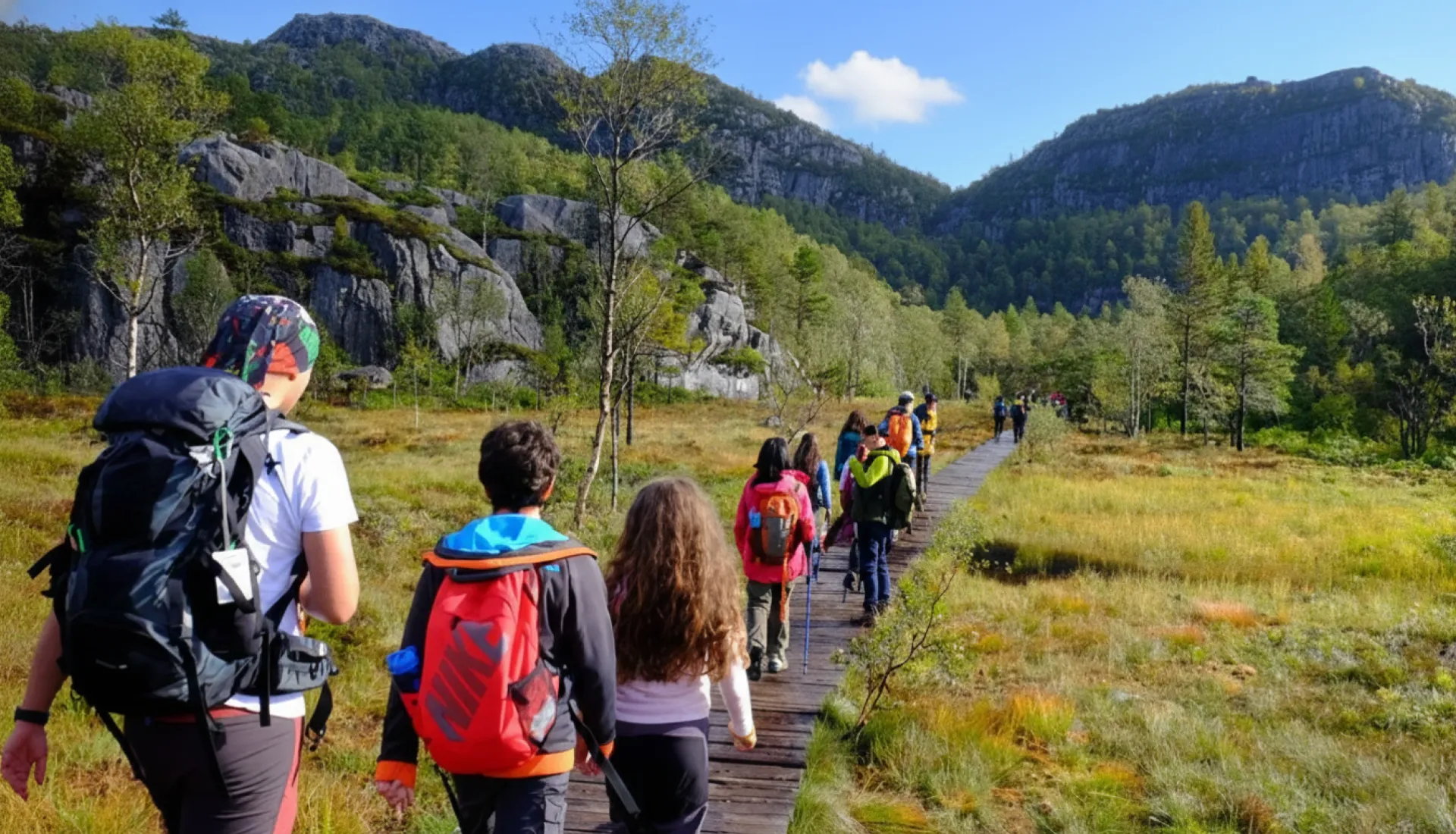 ノルウェーのフィヨルドとプレーケストーレンツアー