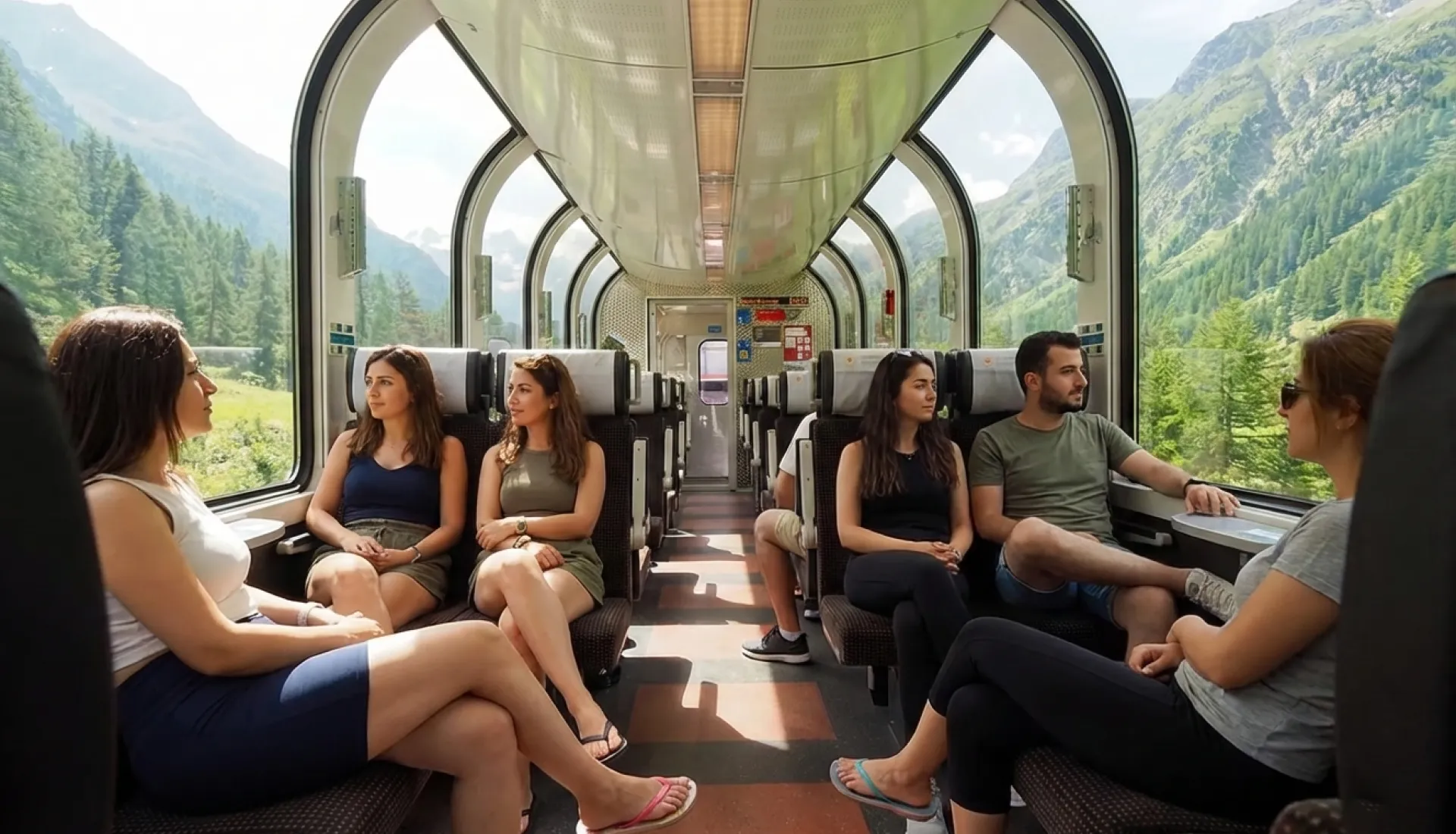 Bernina Express ile İsviçre Alpleri & Lauterbrunnen Vadisi Turu