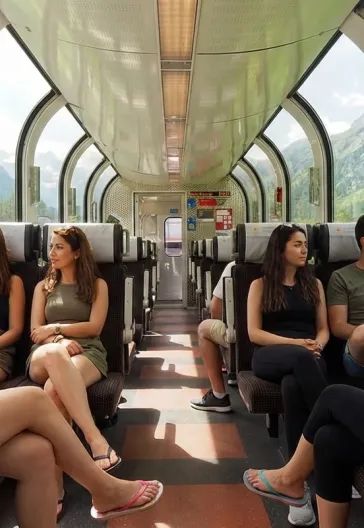 Bernina Express ile İsviçre Alpleri & Lauterbrunnen Vadisi Turu