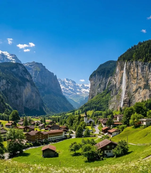 Bernina Express ile İsviçre Alpleri & Lauterbrunnen Vadisi Turu
