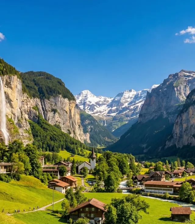 Bernina Express ile İsviçre Alpleri & Lauterbrunnen Vadisi Turu