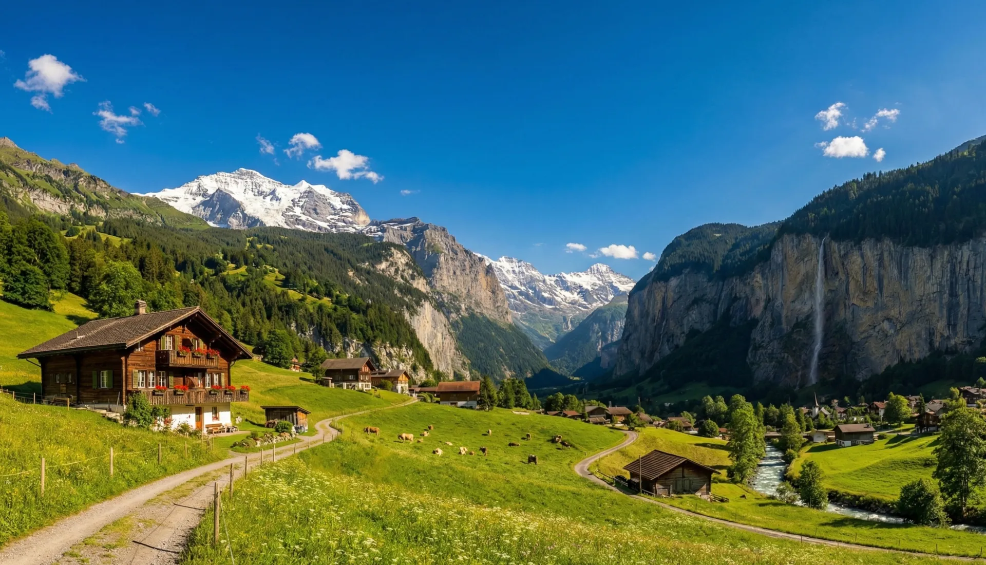 Bernina Express ile İsviçre Alpleri & Lauterbrunnen Vadisi Turu