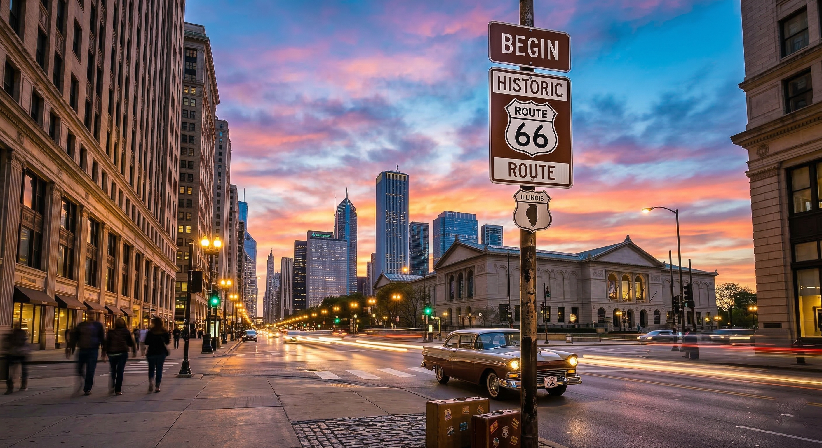 ABD Turu | Route 66: Chicago’dan Los Angeles'a · Las Vegas · LA · San Diego