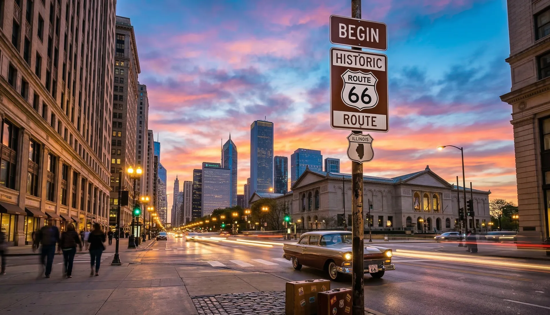 ABD Turu | Route 66: Chicago’dan Los Angeles'a · Las Vegas · LA · San Diego