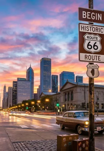 ABD Turu | Route 66: Chicago’dan Los Angeles'a · Las Vegas · LA · San Diego