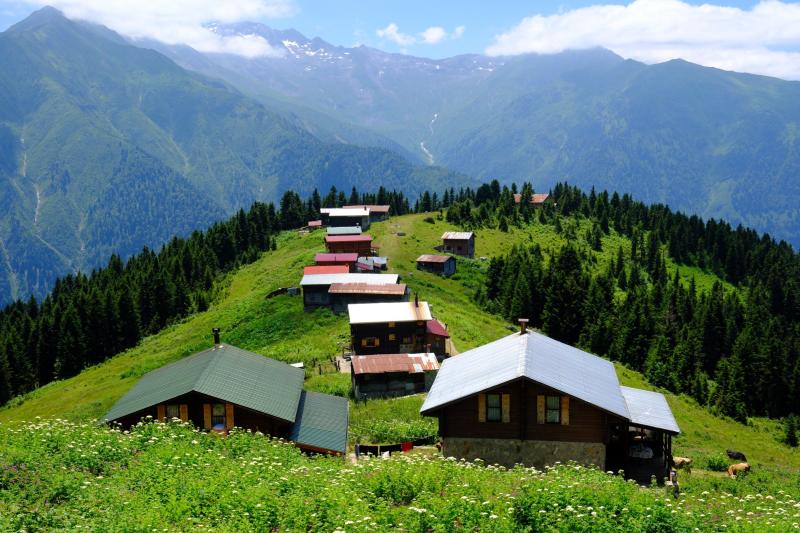 Rize, Akyamaç Şelalesi, Gito Yaylası, Badara Mezrası