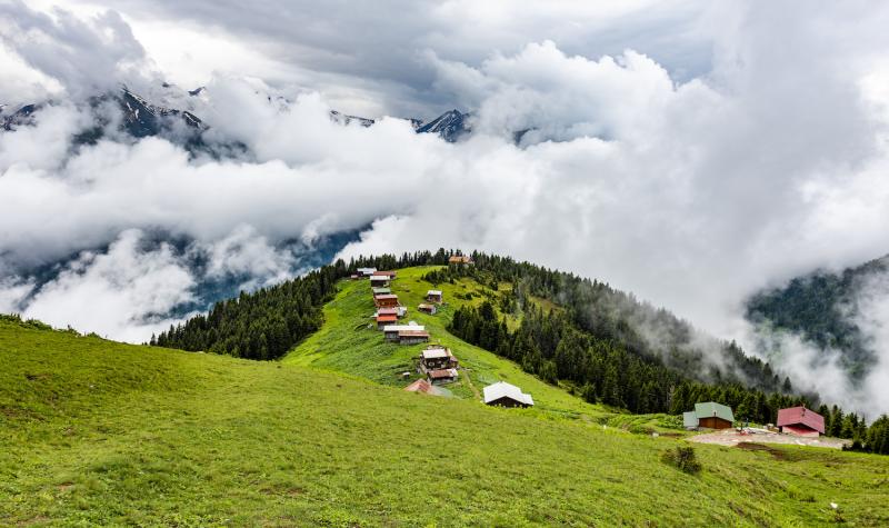 Rize, Akyamaç Şelalesi, Gito Yaylası, Badara Mezrası