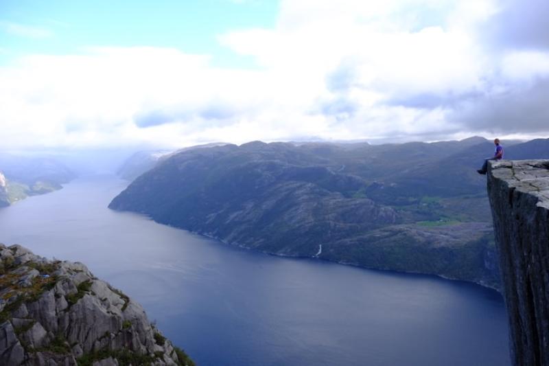 Stavanger, Preıkestolen, Vaaz Kayası