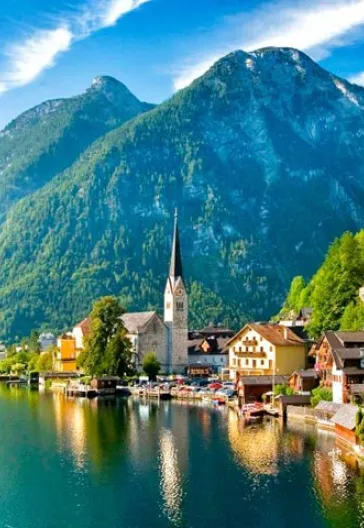 Austrian Alps Tyrol and Neuschwanstein