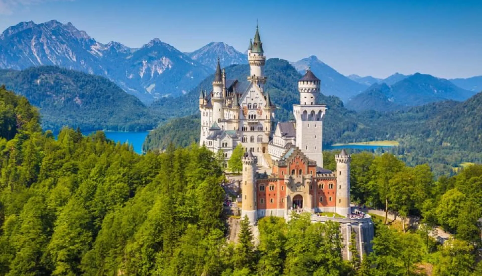 Avusturya Alpleri Tirol Ve Neuschwansteın