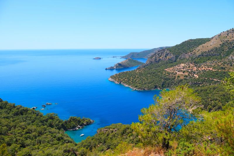 Dalaman, Kayaköy - Kumburnu Yürüyüşü,  Ölüdeniz