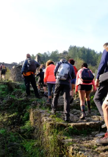 西リキア道ハイキングツアー - 4日間