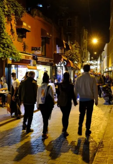 Şehrin Gece Hali - Karaköy Ve Tarihi Yarımada