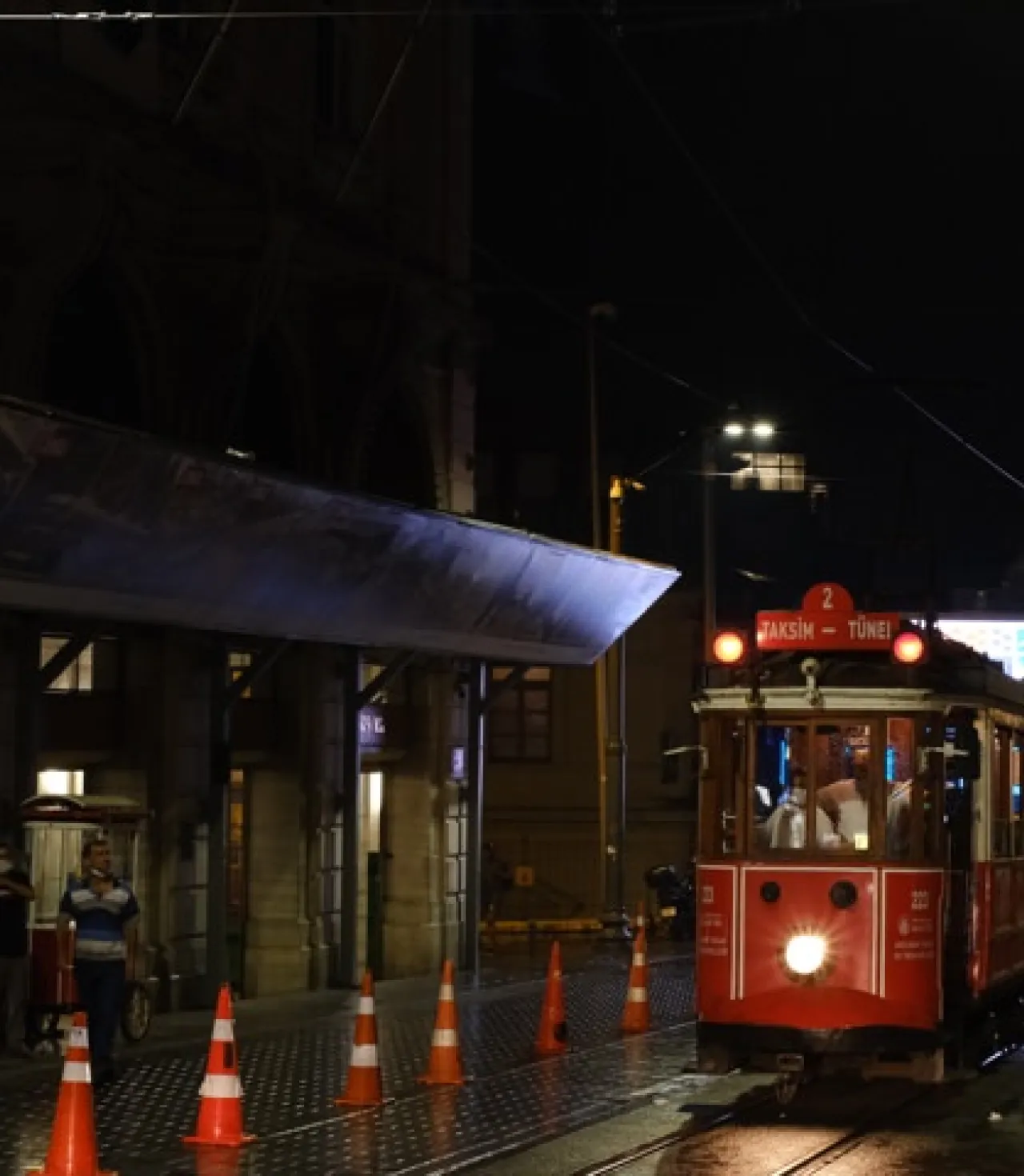 Şehrin Gece Hali - Beyoğlu Galata Pera