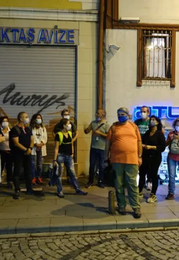 Şehrin Gece Hali - Beyoğlu Galata Pera