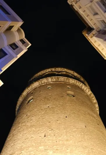 Şehrin Gece Hali - Beyoğlu Galata Pera