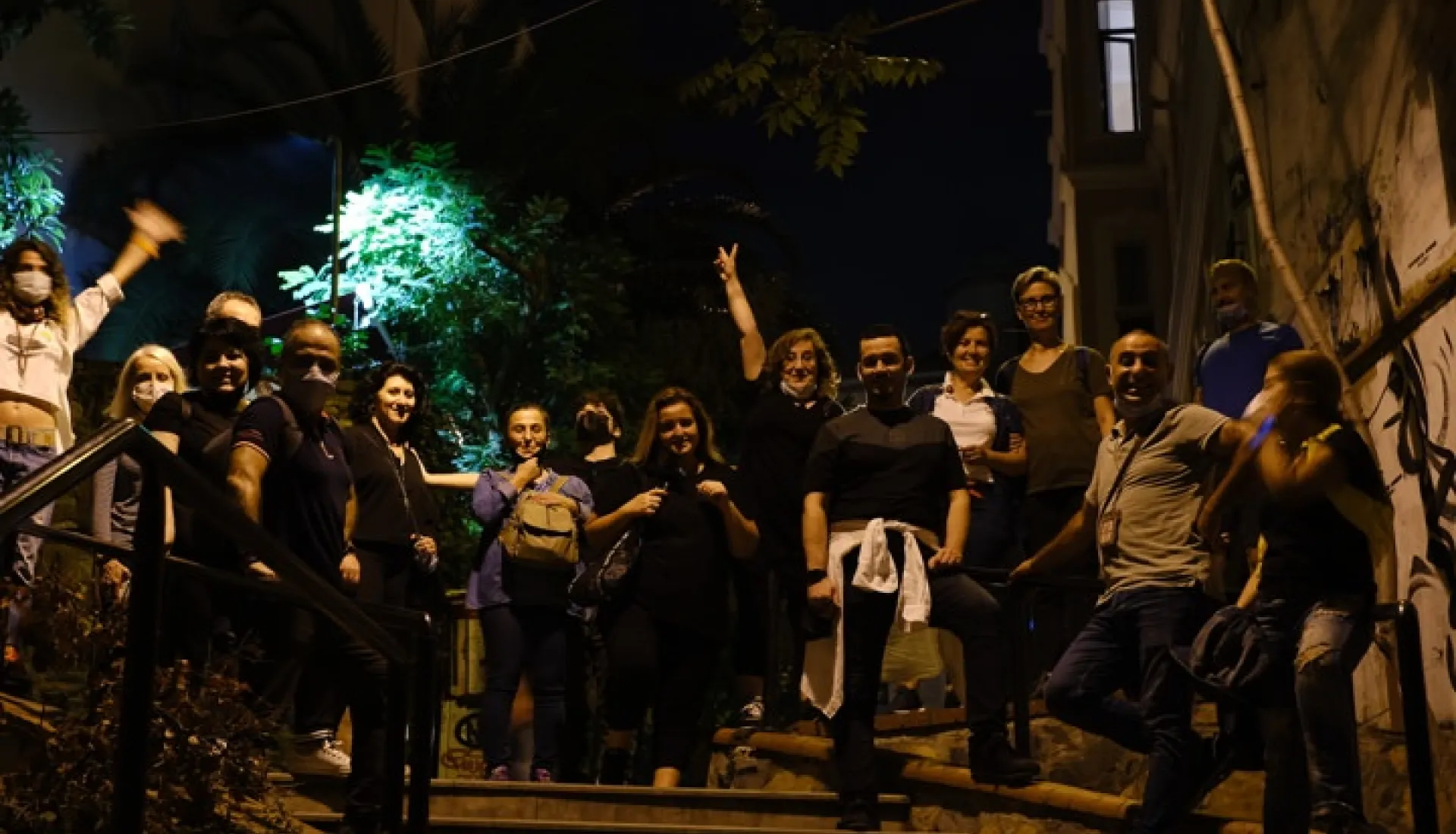 Şehrin Gece Hali - Beyoğlu Galata Pera
