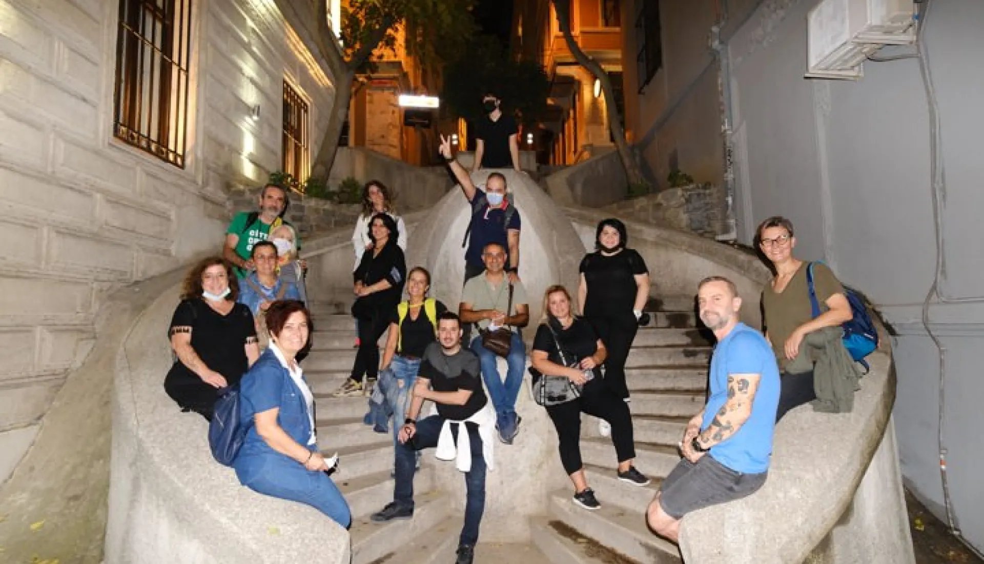 Şehrin Gece Hali - Beyoğlu Galata Pera