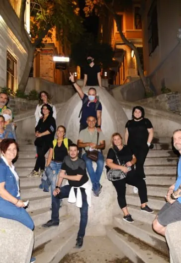 Şehrin Gece Hali - Beyoğlu Galata Pera