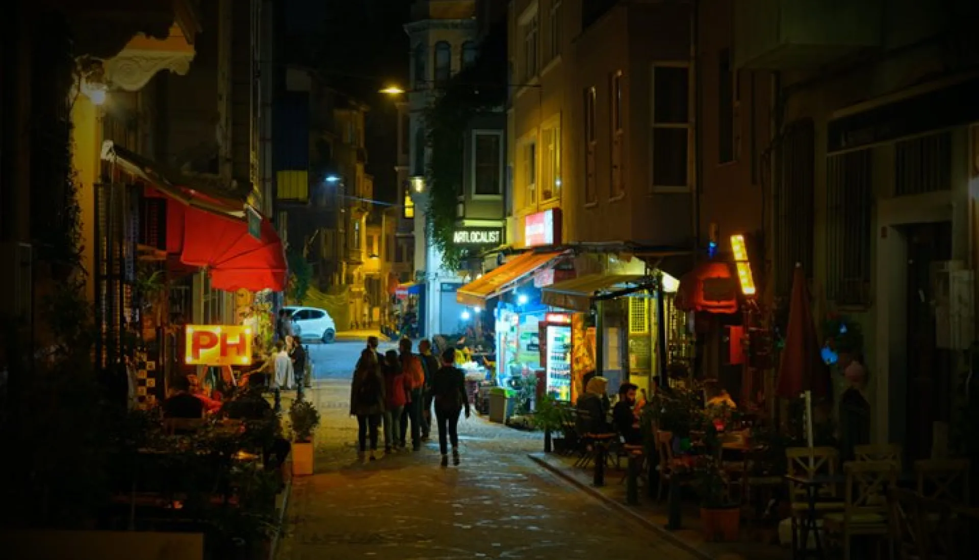 Şehrin Gece Hali - Cibali Fener Balat