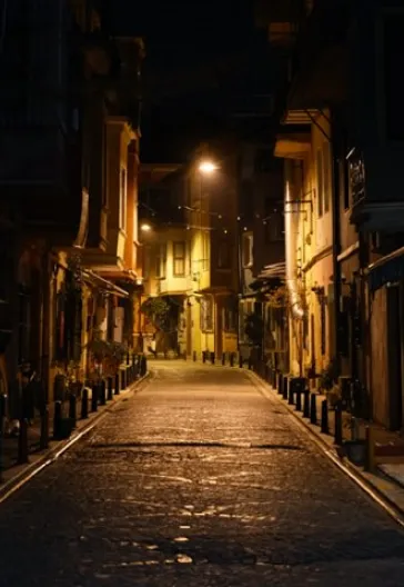 Şehrin Gece Hali - Cibali Fener Balat