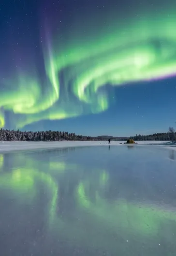 Lapland Ylläs Turu | Buzkıran Gemisi, Äkäslompolo ve Kuzey Işıkları