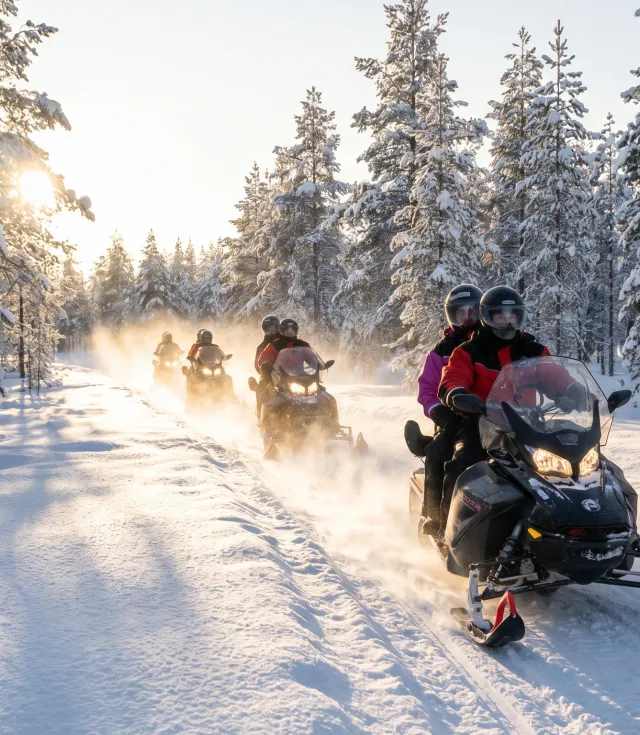 Lapland Ylläs Turu | Buzkıran Gemisi, Äkäslompolo ve Kuzey Işıkları