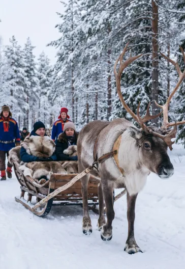 Lapland Ylläs Turu | Buzkıran Gemisi, Äkäslompolo ve Kuzey Işıkları